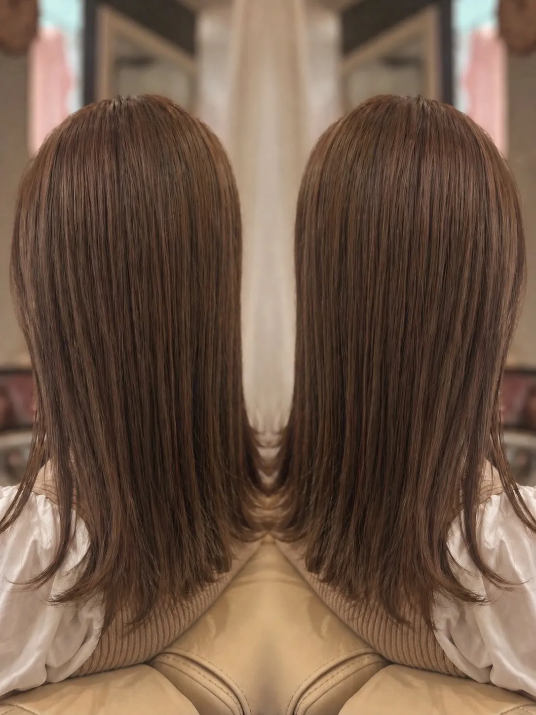 透明感グレージュ♡