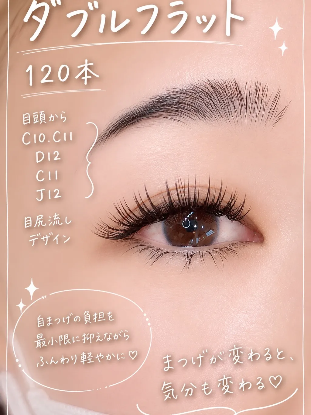 ダブルフラット👀🎀